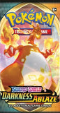 POKEMON TCG Sword & Shield Darkness Ablaze Booster Pack