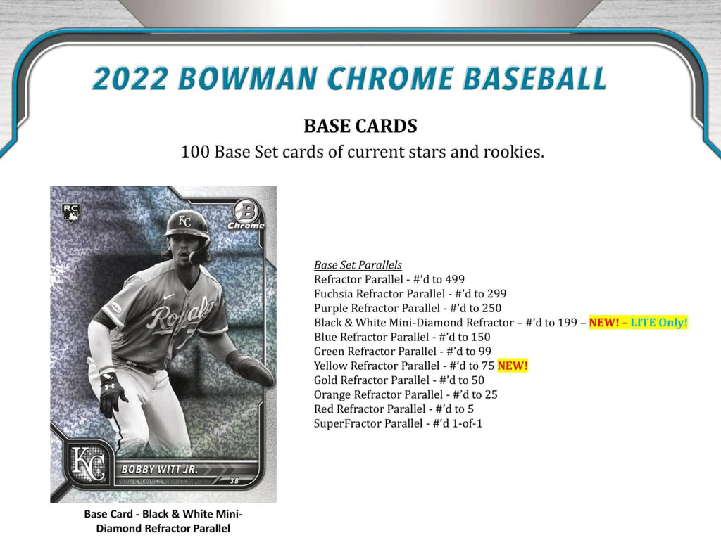 Bowman Draft Baseball 2022 Hobby Lite Pack [16 Cards]