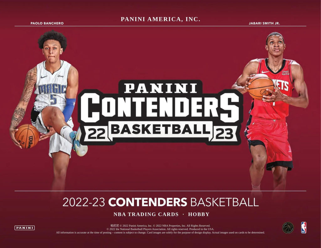 2022/23 Panini Contenders Basketball Hobby Box – EJ Cards